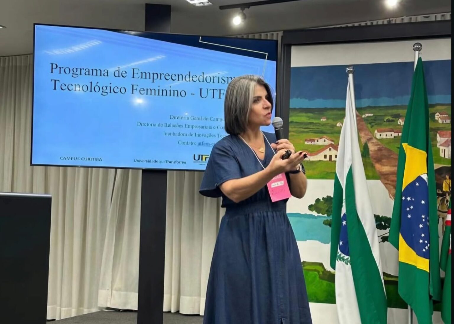 Vote Nelas Paraná - palestra