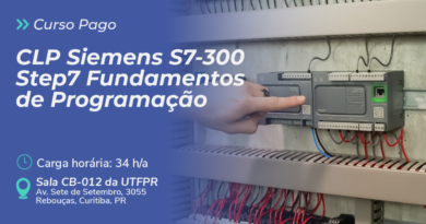 CLP Siemens S7-300 Step7 Fundamentos de Programação